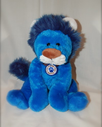 blue lion plush